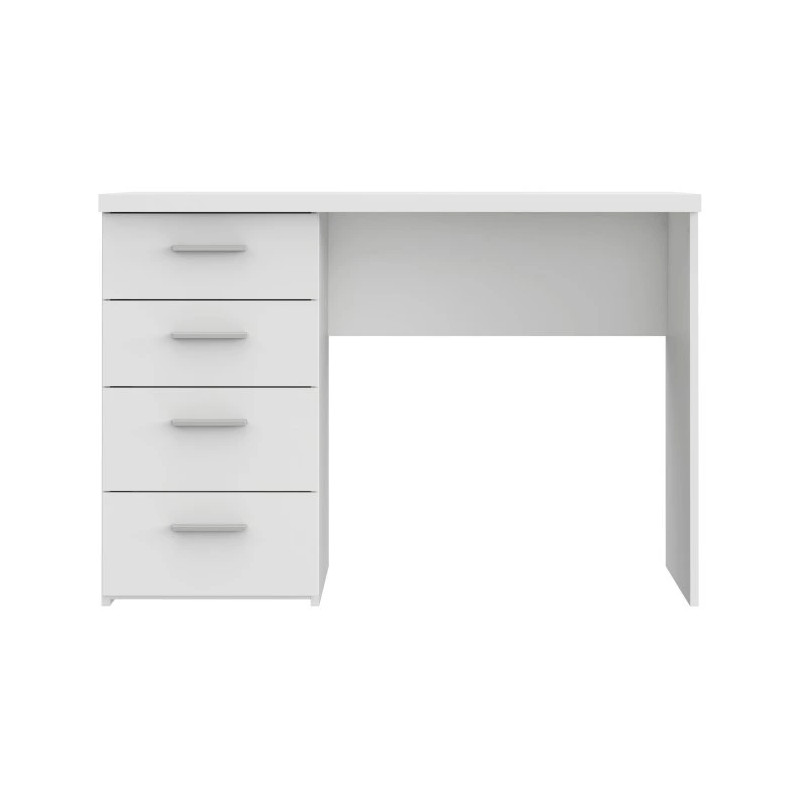 Stylowe biurko do nauki i pracy — matowa biel Domowanie.pl