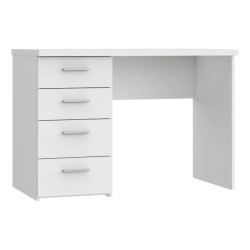 Stylowe biurko do nauki i pracy — matowa biel Domowanie.pl