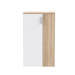 Szafka na buty NET106 Dąb Sonoma/Biały 70 cm — Domowanie.pl