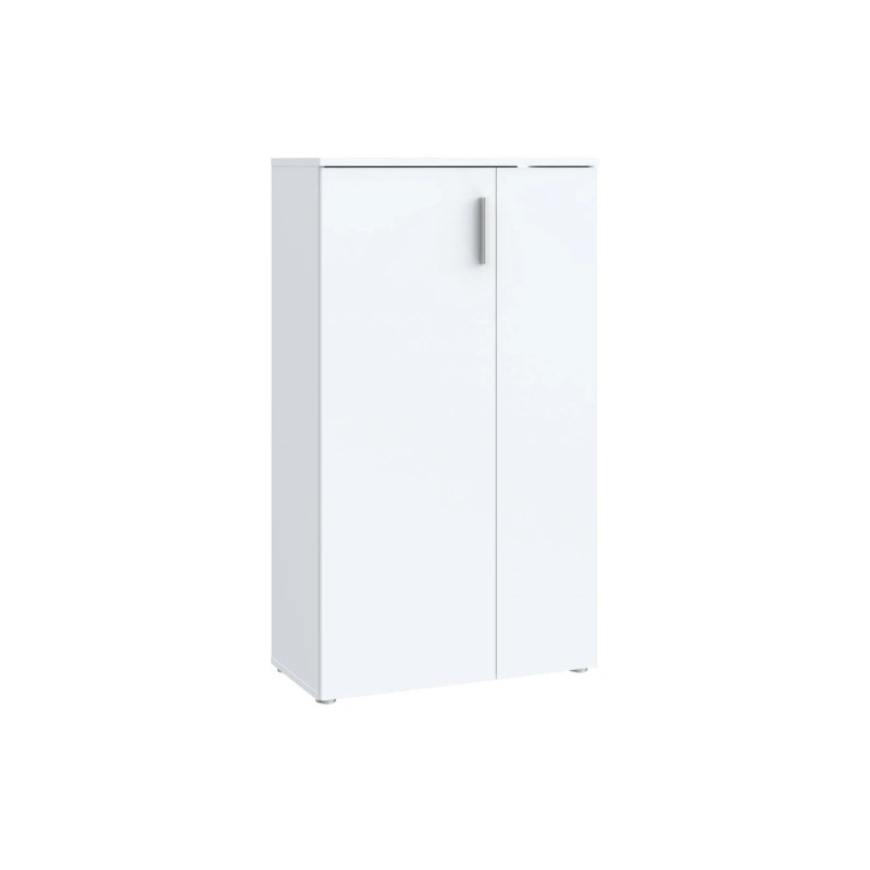 Szafka na buty NET106 Biała 70 cm — styl skandynawski — Domowanie.pl