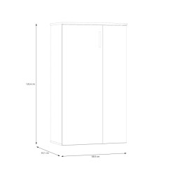 Szafka na buty NET106 Dąb Artisan 70 cm — klasyczny styl — Domowanie.pl