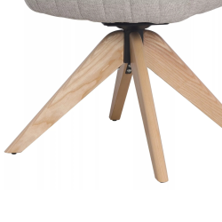 Krzesło obrotowe Azalia D Velvet Bluvel 40 szare