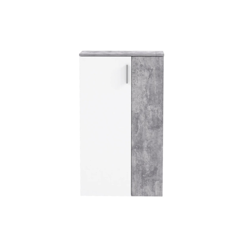 Szafka na buty NET106 Biały/Beton 70 cm – Kup teraz na Domowanie.pl