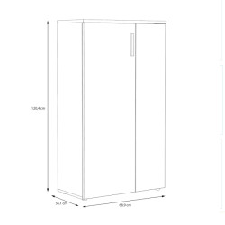 Szafka na buty NET106 Biały/Beton 70 cm – Kup teraz na Domowanie.pl