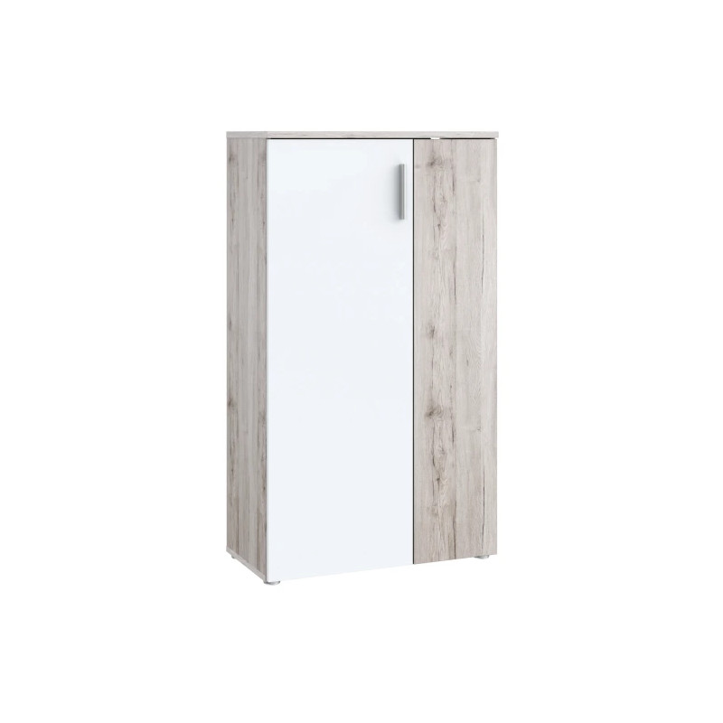 Szafka na buty NET106 Dąb Piaskowy/Biały – Domowanie.pl