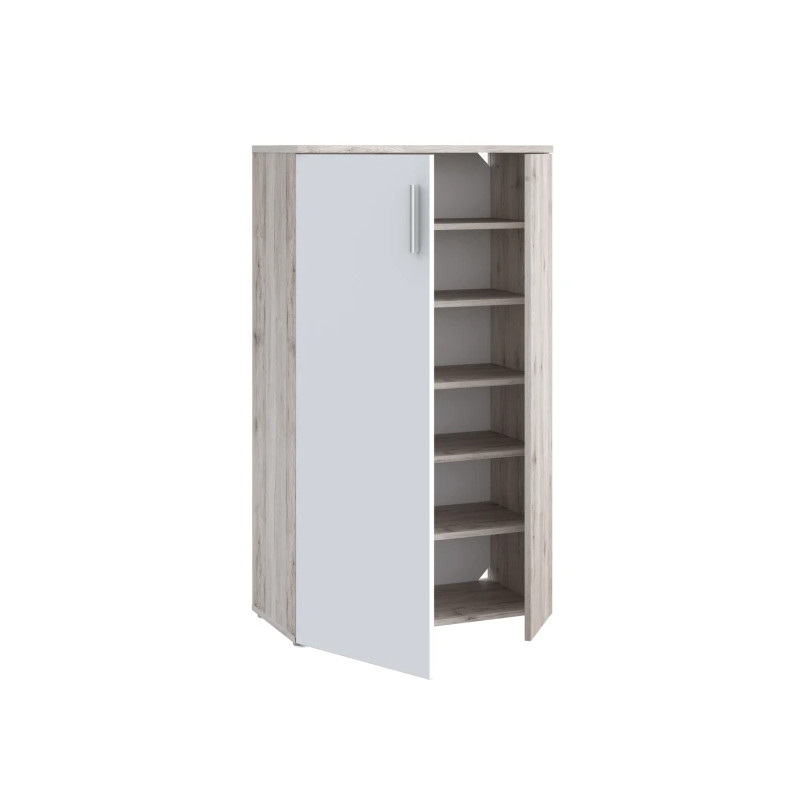 Szafka na buty NET106 Dąb Piaskowy/Biały – Domowanie.pl