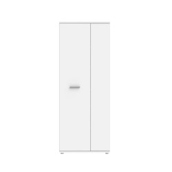 Wąska szafa na buty Biała NET106 – Styl i funkcjonalność