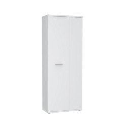 Wąska szafa na buty Biała NET106 – Styl i funkcjonalność