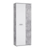 Szafka na buty wysoka NET106 MS151-C251 Beton/Biały Meble Forte