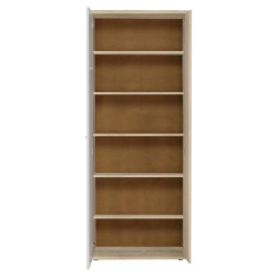 Szafa na buty NET106 Dąb Sonoma/Biały – 70x35 cm | Domowanie