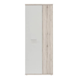 Szafa na buty NET106 Dąb Piaskowy/Biały – 70 cm | Domowanie