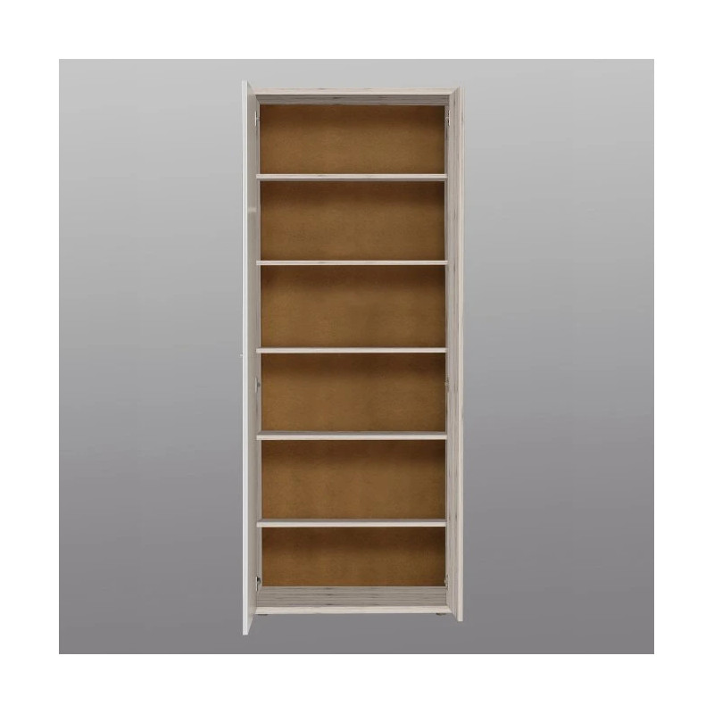 Szafa na buty NET106 Dąb Piaskowy/Biały – 70 cm | Domowanie