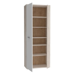 Szafa na buty NET106 Dąb Piaskowy/Biały – 70 cm | Domowanie