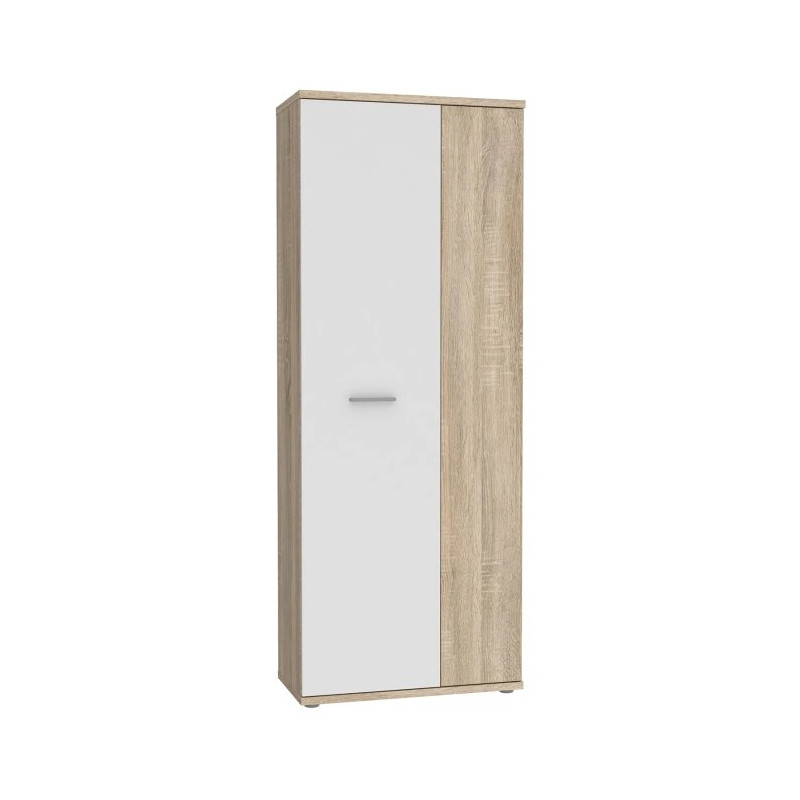 Szafa gospodarcza NET106 Dąb Sonoma/Biały – 70 cm | Domowanie