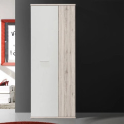 Szafa gospodarcza NET106 Dąb Piaskowy/Biały – 70 cm | Domowanie