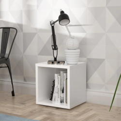 Regał kostka NET106 Biały – nowoczesna półka | Domowanie