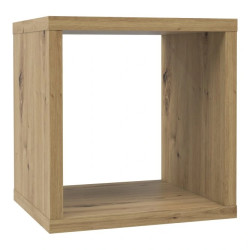 Regał kostka NET106 Dąb Artisan – półka ścienna | Domowanie