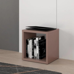 Regał kostka NET106 Terakota – modna półka ścienna | Domowanie