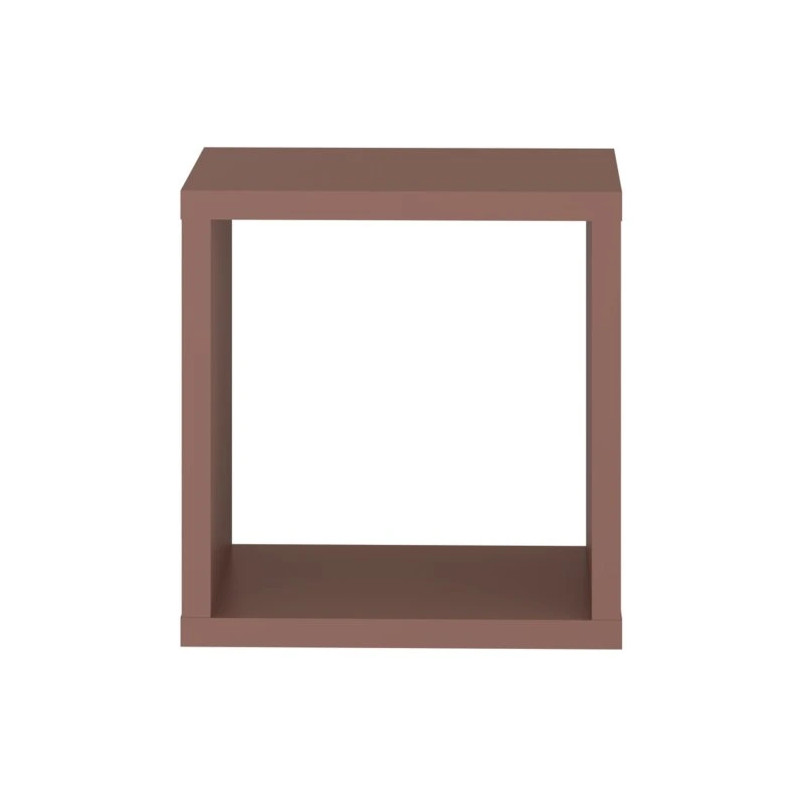 Regał kostka NET106 Terakota – modna półka ścienna | Domowanie