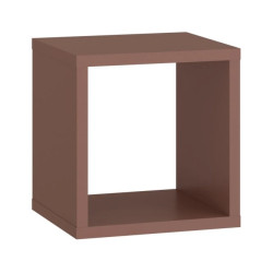 Regał kostka NET106 Terakota – modna półka ścienna | Domowanie