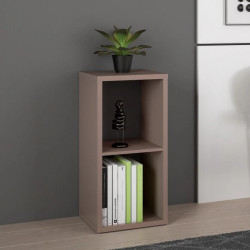 Mały regał NET106 Terakota – nowoczesny i modny | Domowanie