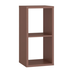 Mały regał NET106 Terakota – nowoczesny i modny | Domowanie