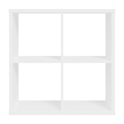 Regał kwadratowy NET106 Biały – 4 wnęki | Domowanie