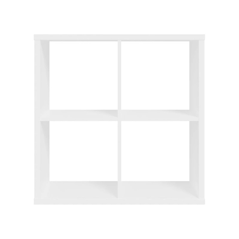 Regał kwadratowy NET106 Biały – 4 wnęki | Domowanie