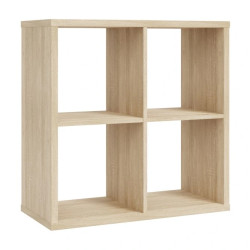 Regał kwadratowy NET106 – ciepły dekor Dąb Sonoma