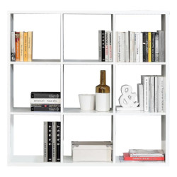 Ażurowy regał otwarty biały – nowoczesny i praktyczny