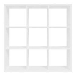 Ażurowy regał otwarty biały – nowoczesny i praktyczny