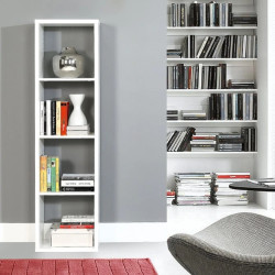 Regał otwarty Biały – idealny do małych przestrzeni | Domowanie