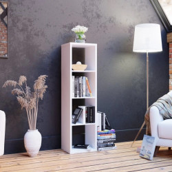 Regał otwarty Biały – idealny do małych przestrzeni | Domowanie