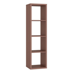 Wąski regał NET106 Terakota – nowoczesny i modny mebel