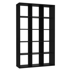 Duży regał NET106 Czarny – nowoczesność i funkcjonalność