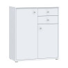 Komoda dwudrzwiowa Archbox T2KK50 biały
