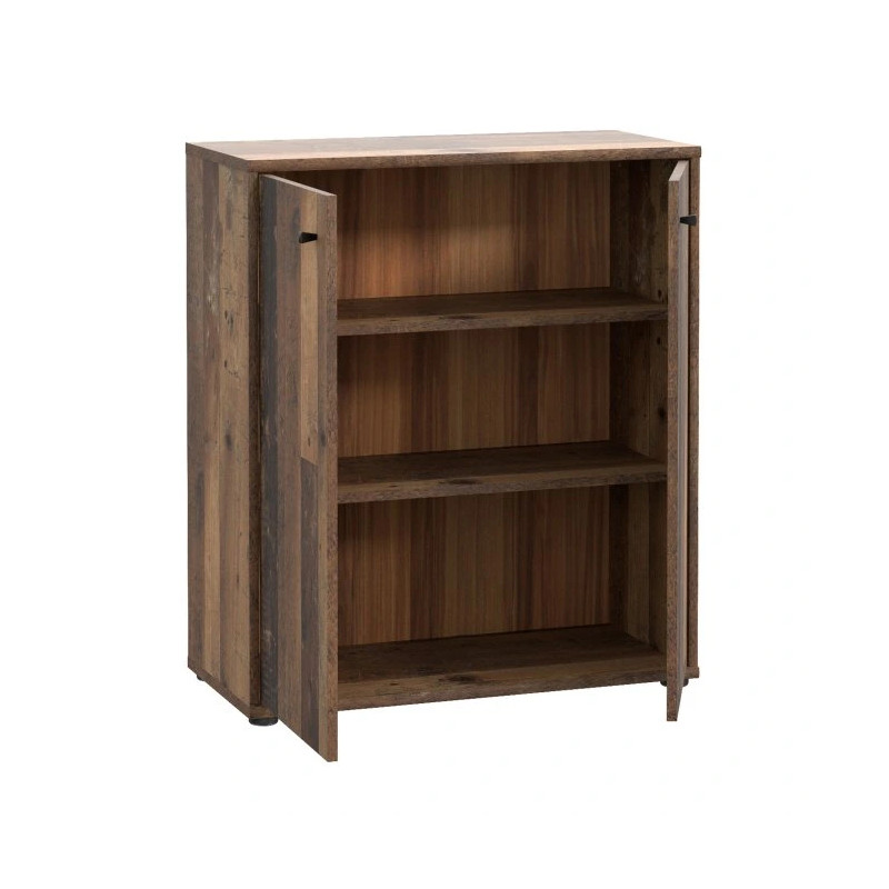 Komoda 2 drzwiczki Old-Wood Vintage – styl industrialny | Domowanie.pl