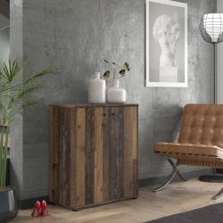 Komoda 2 drzwiczki Old-Wood Vintage – styl industrialny | Domowanie.pl