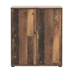 Komoda 2 drzwiczki Old-Wood Vintage – styl industrialny | Domowanie.pl