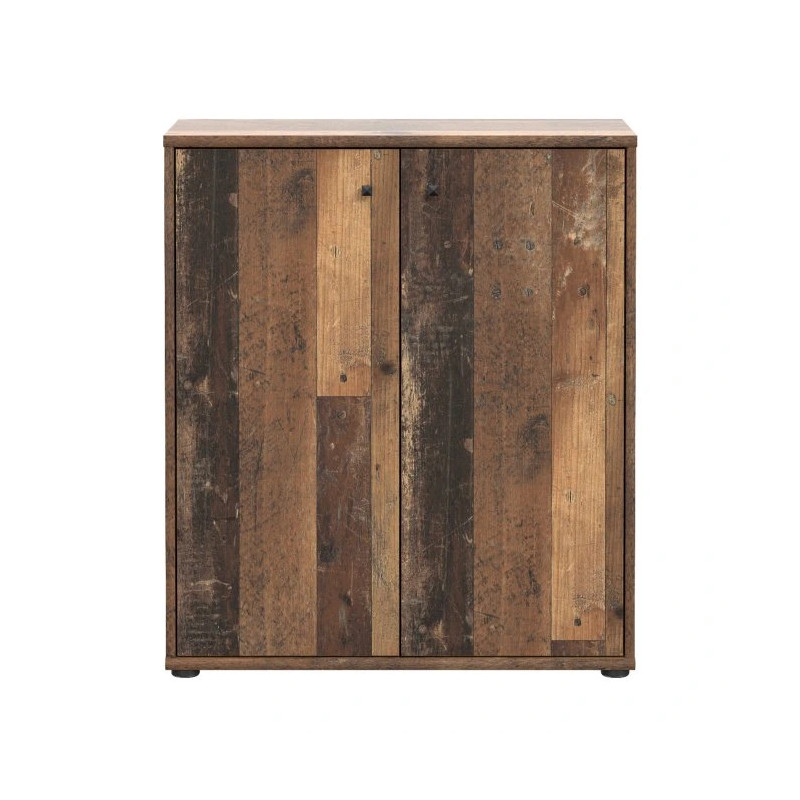 Komoda 2 drzwiczki Old-Wood Vintage – styl industrialny | Domowanie.pl