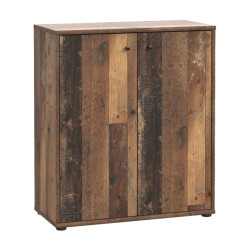 Komoda 2 drzwiczki Old-Wood Vintage – styl industrialny | Domowanie.pl