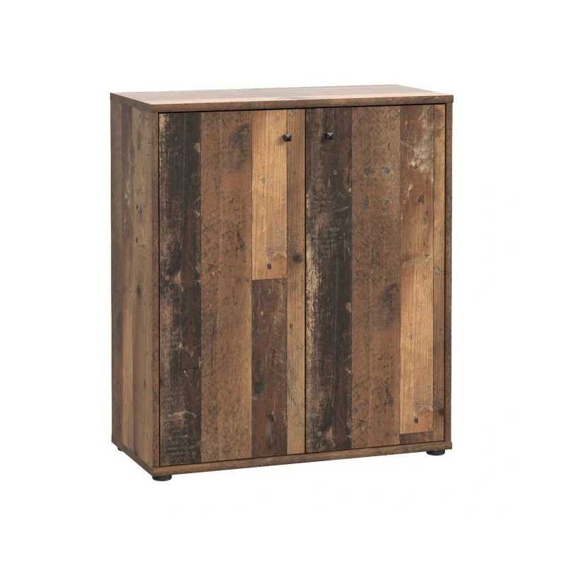 Komoda 2 drzwiczki Old-Wood Vintage – styl industrialny | Domowanie.pl