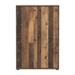 Komoda Old-Wood Vintage z półkami – industrialny styl | Domowanie.pl