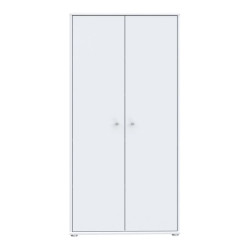 Szafa z półkami Archbox T2KK521 biały
