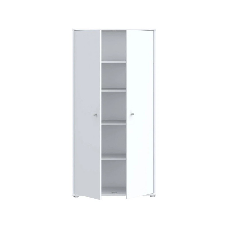 Szafa z półkami Archbox T2KK521 biały