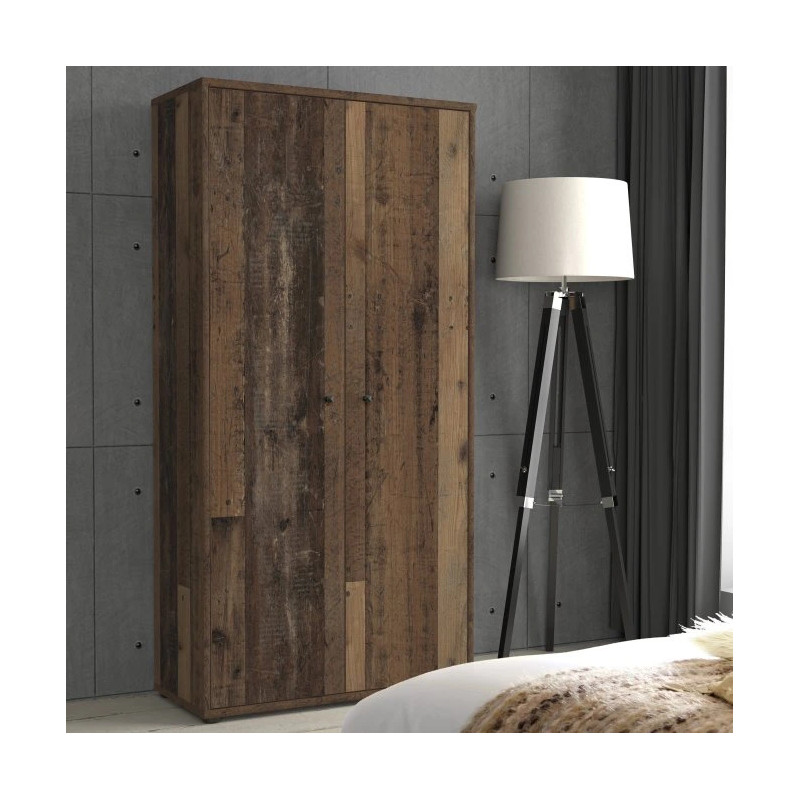 Szafka wysoka Old Wood Vintage 149,5 cm – styl industrialny | Domowanie