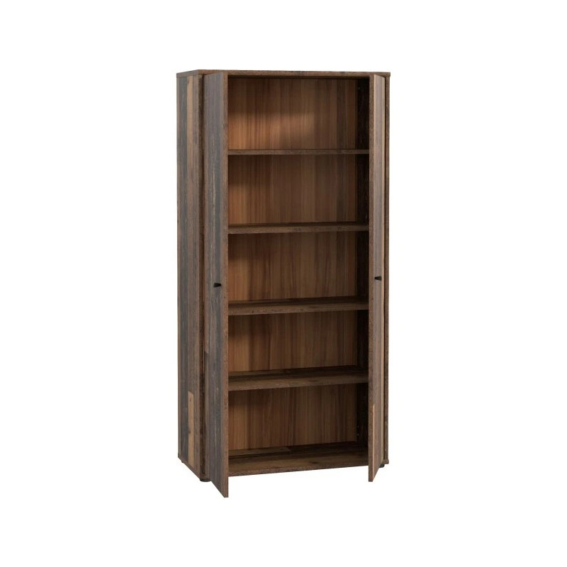 Szafka wysoka Old Wood Vintage 149,5 cm – styl industrialny | Domowanie
