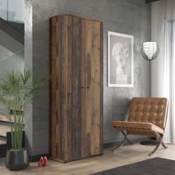 Wysoka szafa w stylu vintage – idealna do przechowywania | Sklep Domowanie