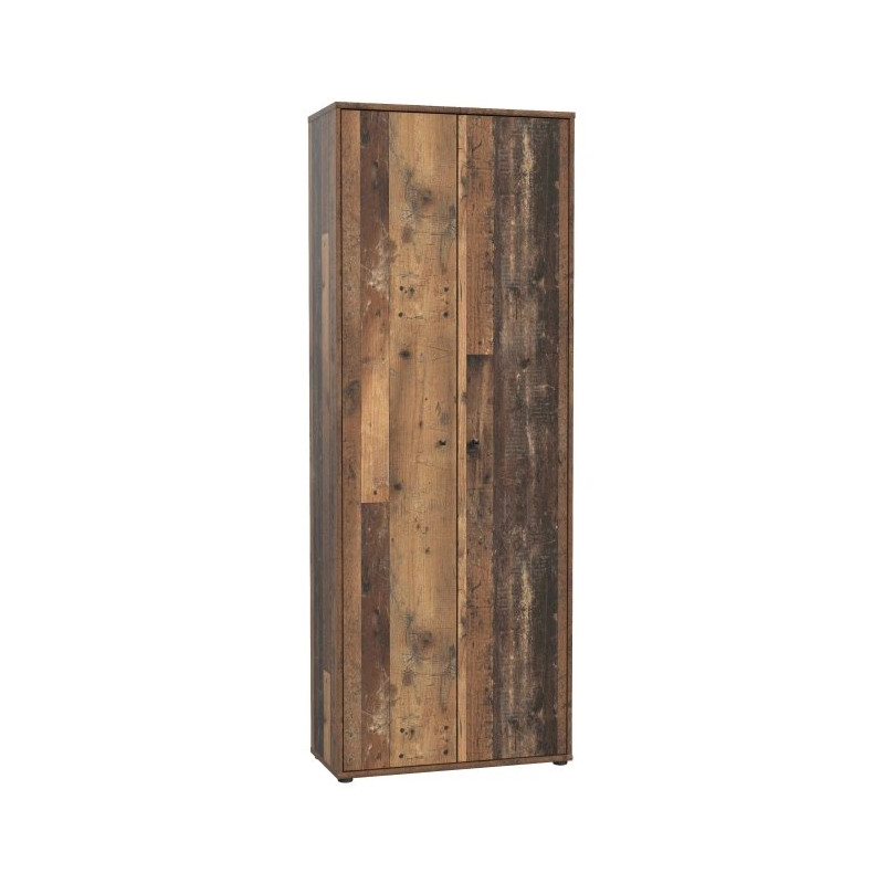 Wysoka szafa w stylu vintage – idealna do przechowywania | Sklep Domowanie