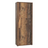 Szafa z półkami wysoka Archbox T2KK821 old wood vintage
